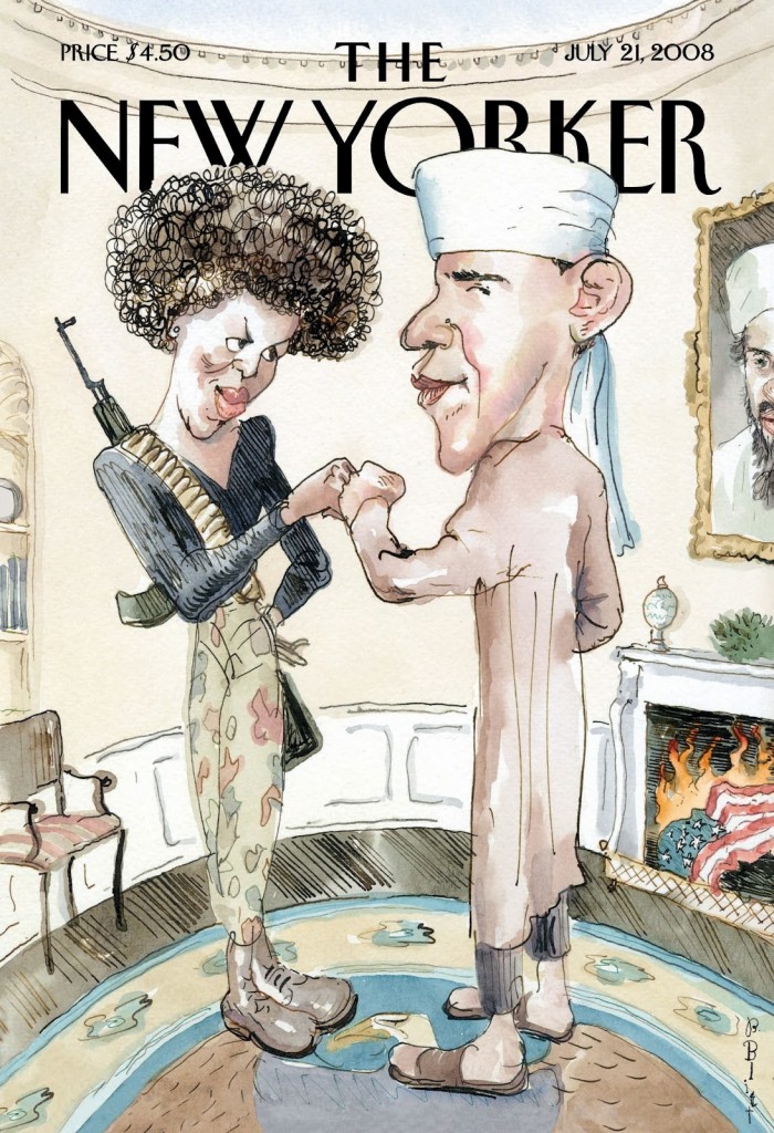 IMAGE 1 - New Yorker Obama Black Panther