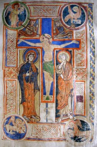Figure 2 : Folio 4, Crucifixion © Photo Marianne BESSEYRE
